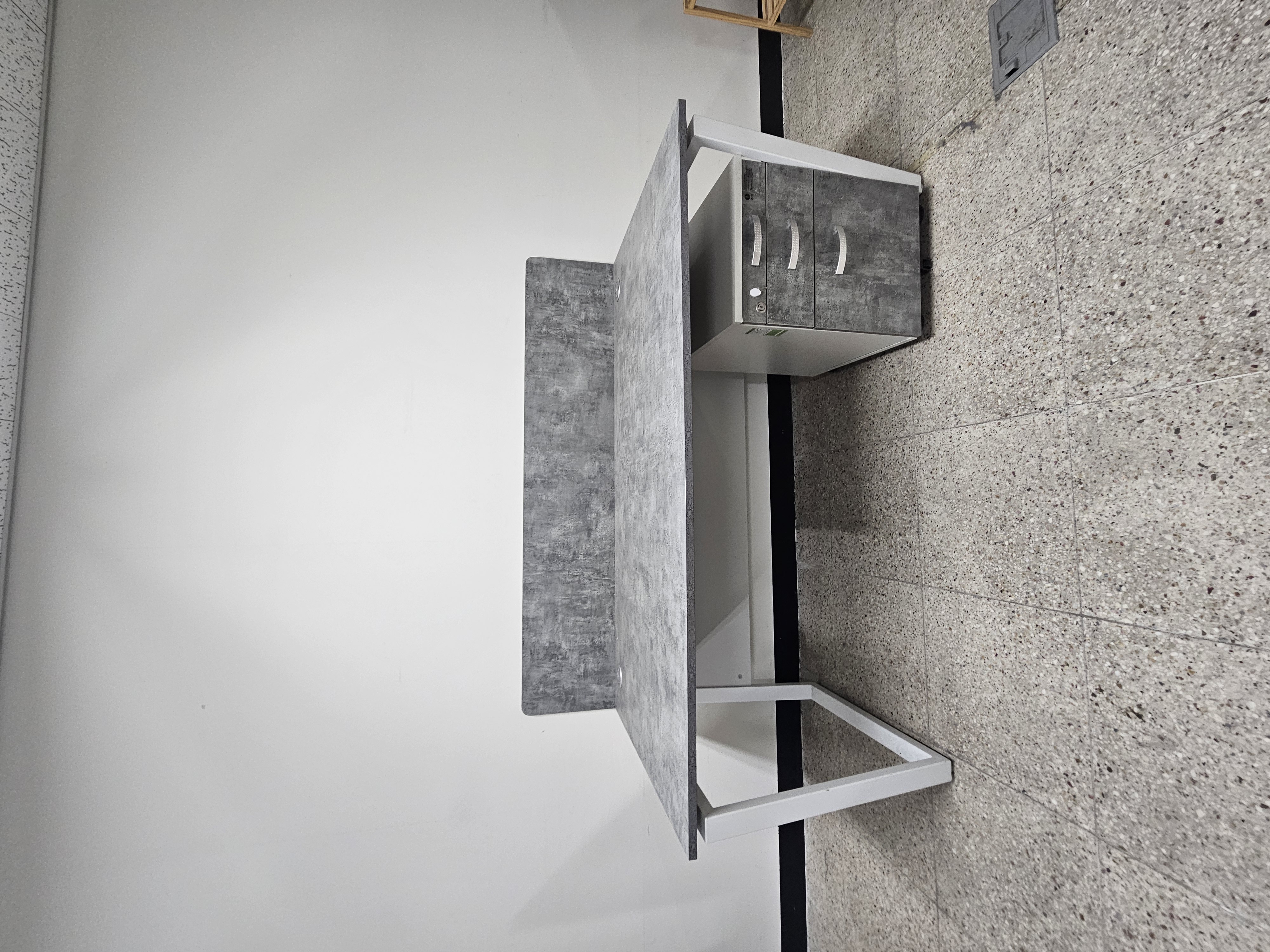 책상+서랍+파티션 세트